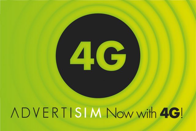 Advertisim, now with 4G!